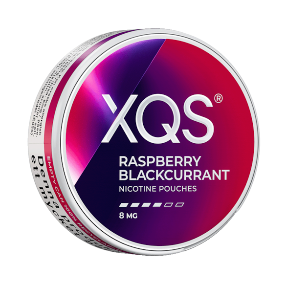 XQS Raspberry Blackcurrant 8mg