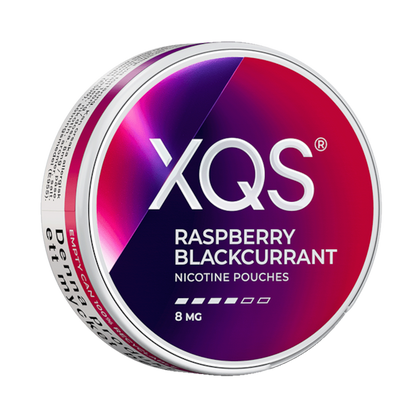 XQS Raspberry Blackcurrant 8mg