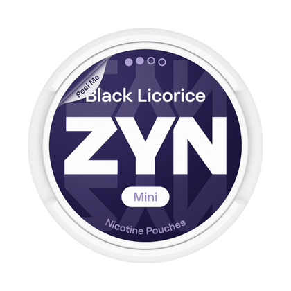 ZYN Black Licorice Mini 3mg